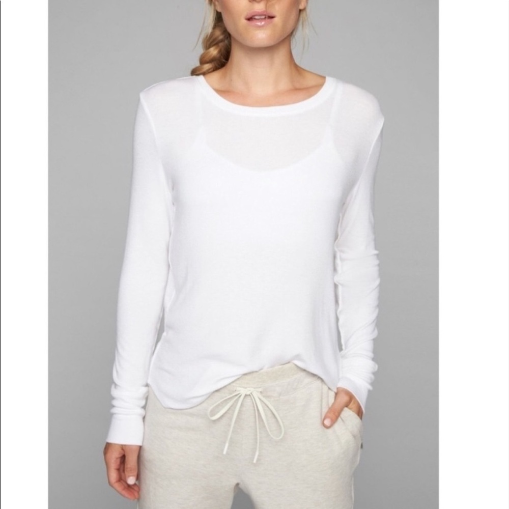 NWOT Athleta Long Sleeve Athleisure Tee